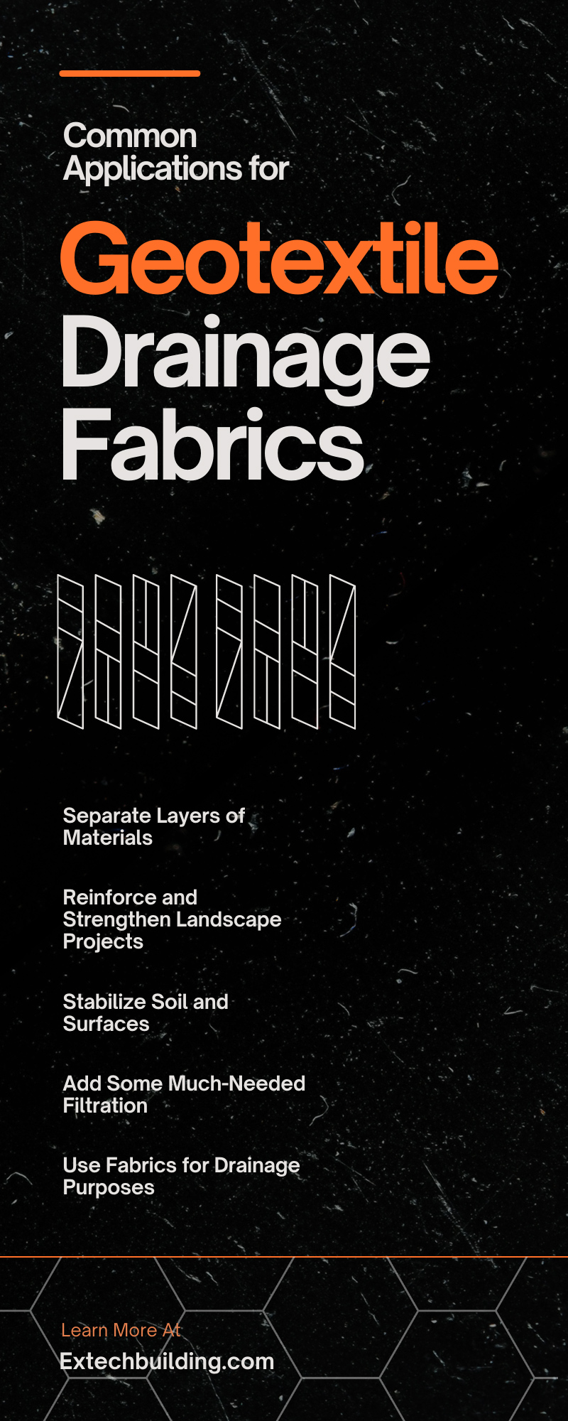Common Applications for Geotextile Drainage Fabrics